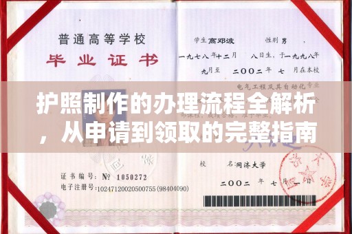 济宁护照制作的办理流程全解析，从申请到领取的完整指南