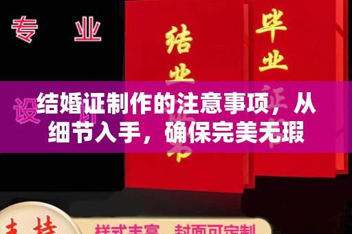 济宁结婚证制作的注意事项，从细节入手，确保完美无瑕