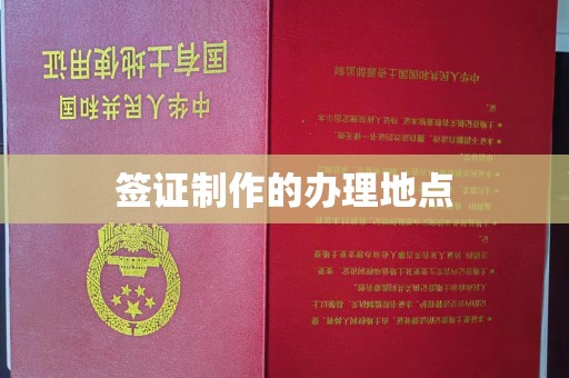 济宁签证制作的办理地点