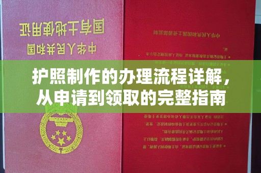 济宁护照制作的办理流程详解，从申请到领取的完整指南