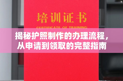 济宁揭秘护照制作的办理流程，从申请到领取的完整指南